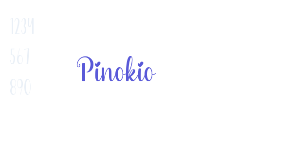 Pinokio font free