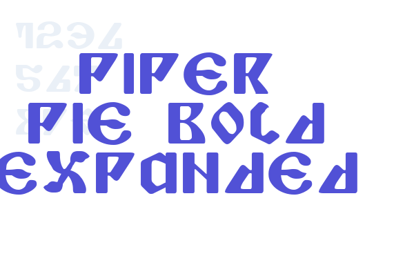 Piper Pie Bold Expanded