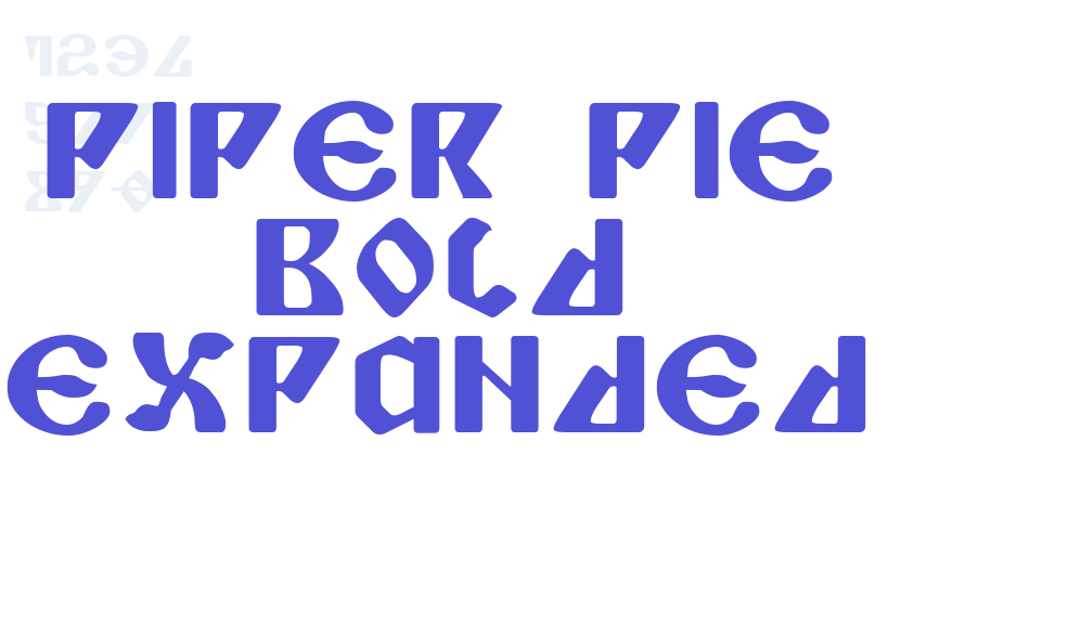 Piper Pie Bold Expanded-font-download