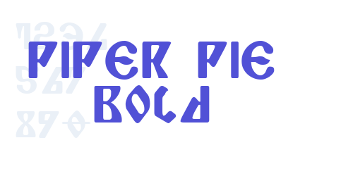 Piper Pie Bold-font-download