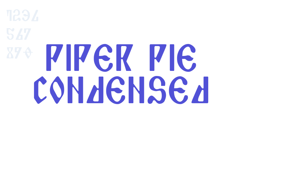 Piper Pie Condensed-font-download