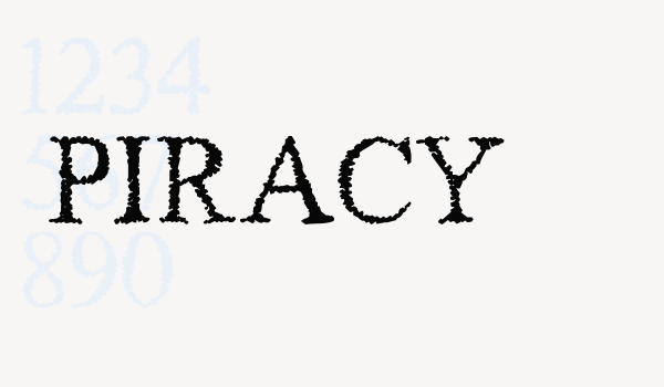 Piracy Font