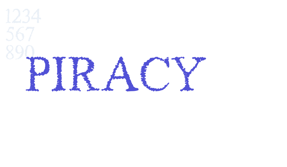 Piracy-font-download