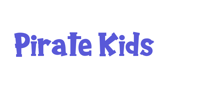 Pirate Kids Font