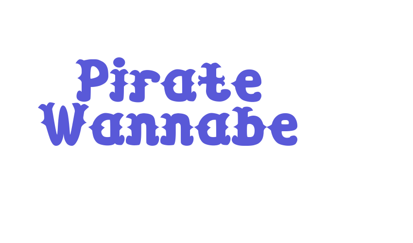 Pirate Wannabe Font Download