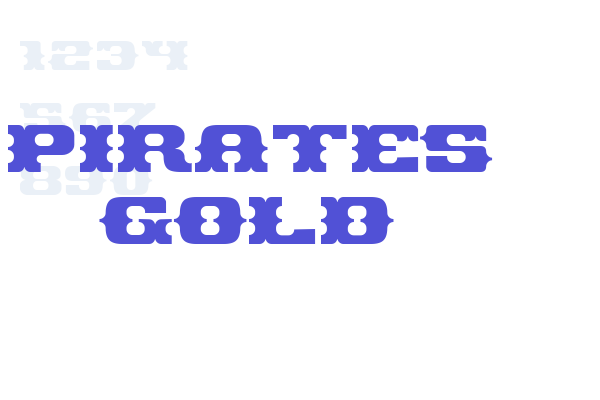 Pirates Gold Font Download