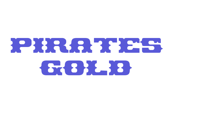 Pirates Gold Font Download