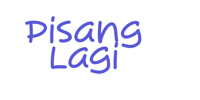 Pisang Lagi Font