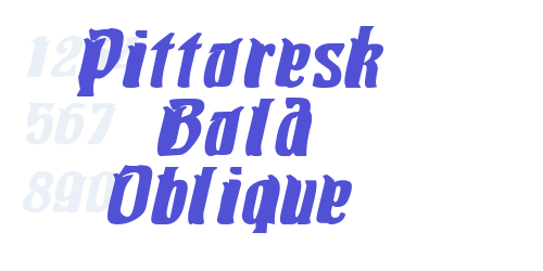 Pittoresk Bold Oblique-font-download