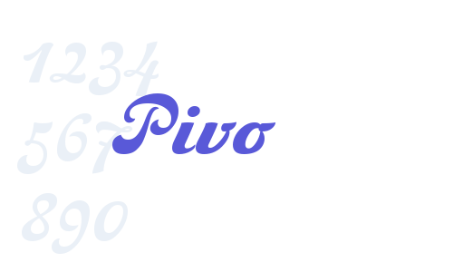 Pivo Font