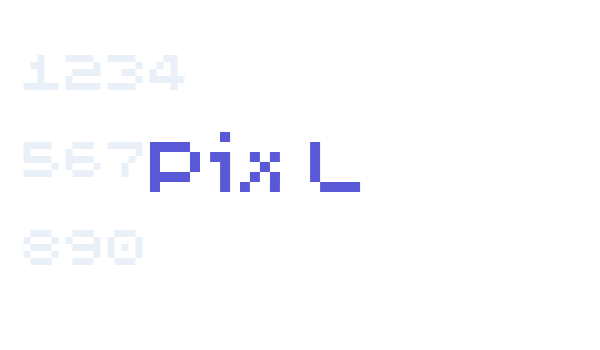 Pix L Font