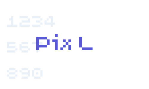 Pix L Font Download