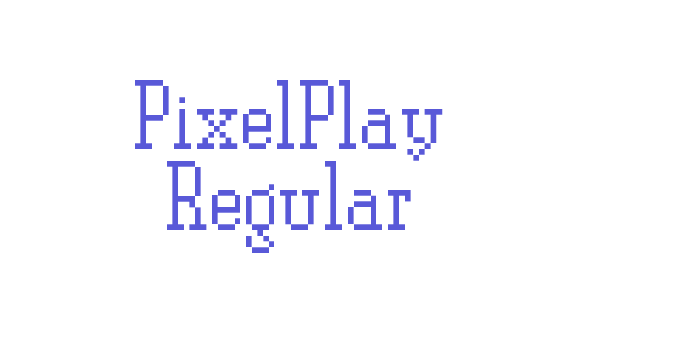 PixelPlay Regular Font Download