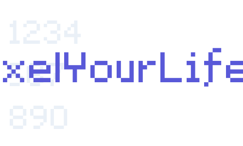 PixelYourLife Font Download