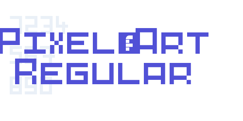 Pixel-Art Regular-font-download