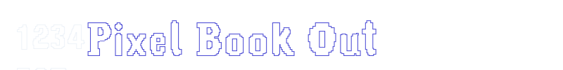 Pixel Book Out-font