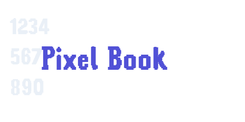 Pixel Book-font-download