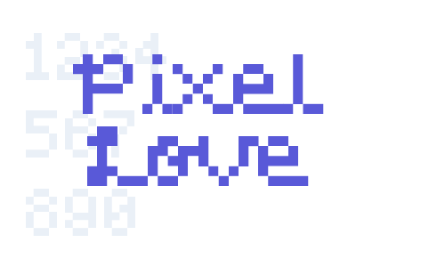 Pixel Love Font Download