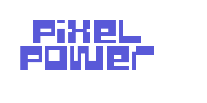 Pixel Power Font