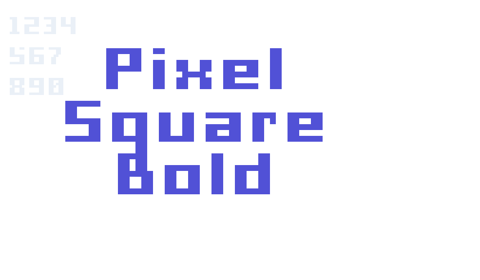 Pixel Square Bold-font-download