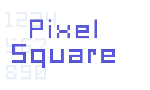 Pixel Square Font Download