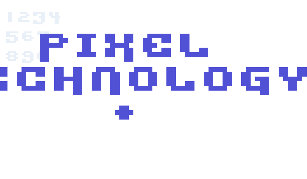 Pixel Technology +-font-download