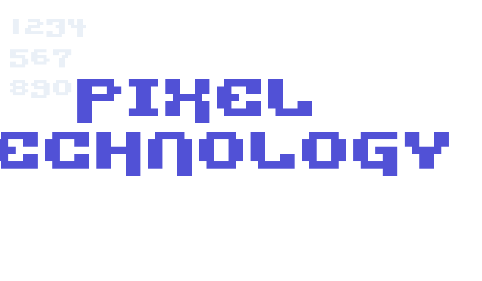 Pixel Technology-font-download