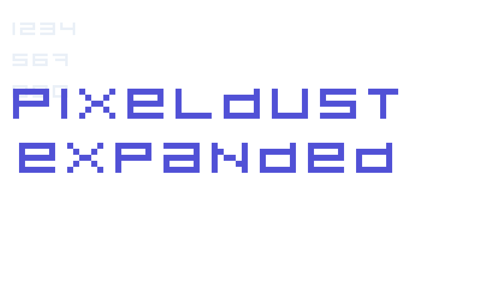 Pixeldust Expanded-font-download