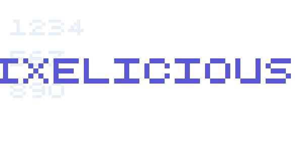 Pixelicious font free