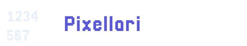 Pixellari-related font