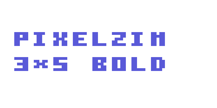 Pixelzim 3×5 Bold Font Download