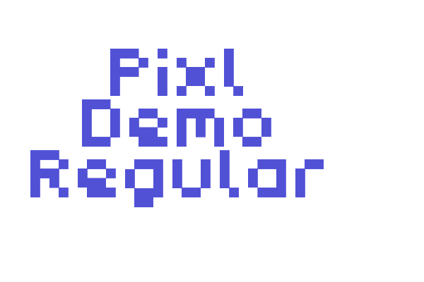 Pixl Demo Regular
