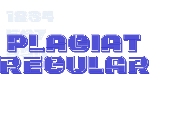 Plagiat Regular Font Download