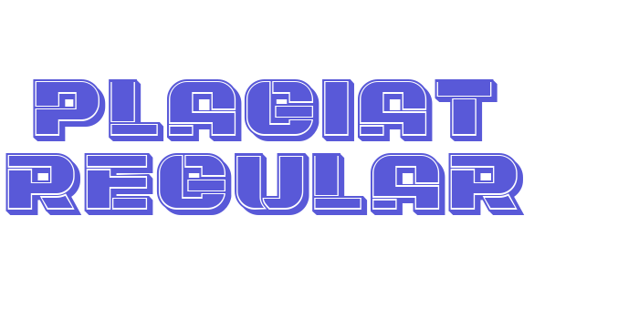 Plagiat Regular Font Download