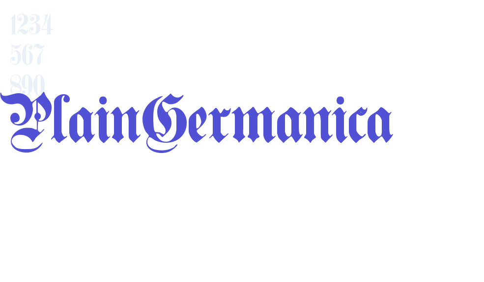 PlainGermanica-font-download