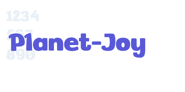 Planet-Joy font free