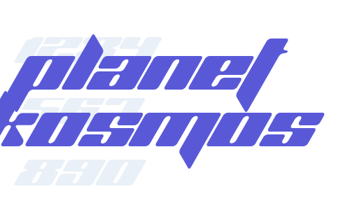 Planet Kosmos Font Download