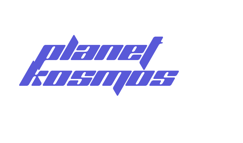 Planet Kosmos Font