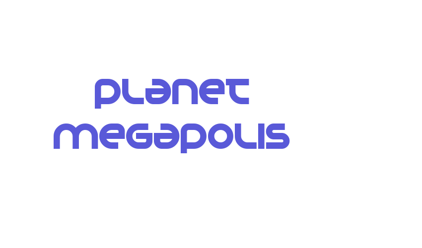 Planet Megapolis Font