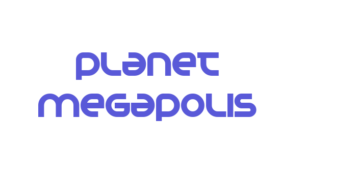 Planet Megapolis Font Download