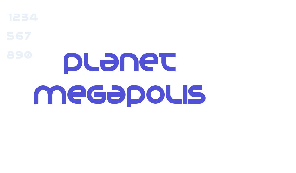 Planet Megapolis-font-download