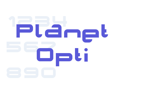 Planet Opti Font Download