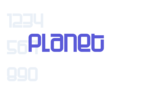 Planet Font Download