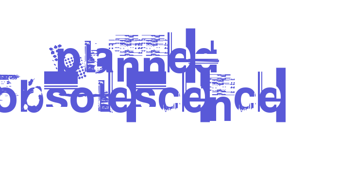 Planned Obsolescence Font Download