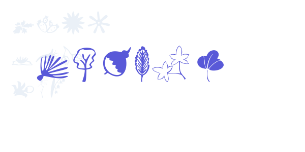 Plants font free