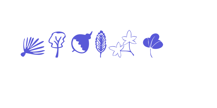 Plants Font