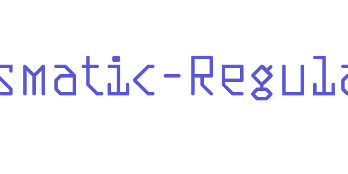 Plasmatic-Regular Font