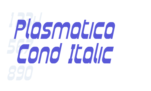 Plasmatica Cond Italic Font Download