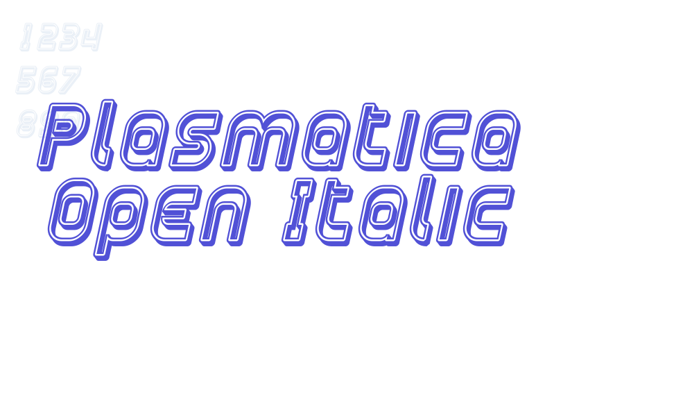 Plasmatica Open Italic-font-download