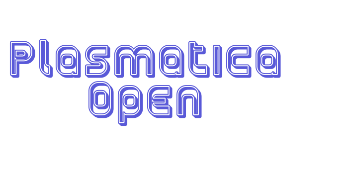 Plasmatica Open Font Download